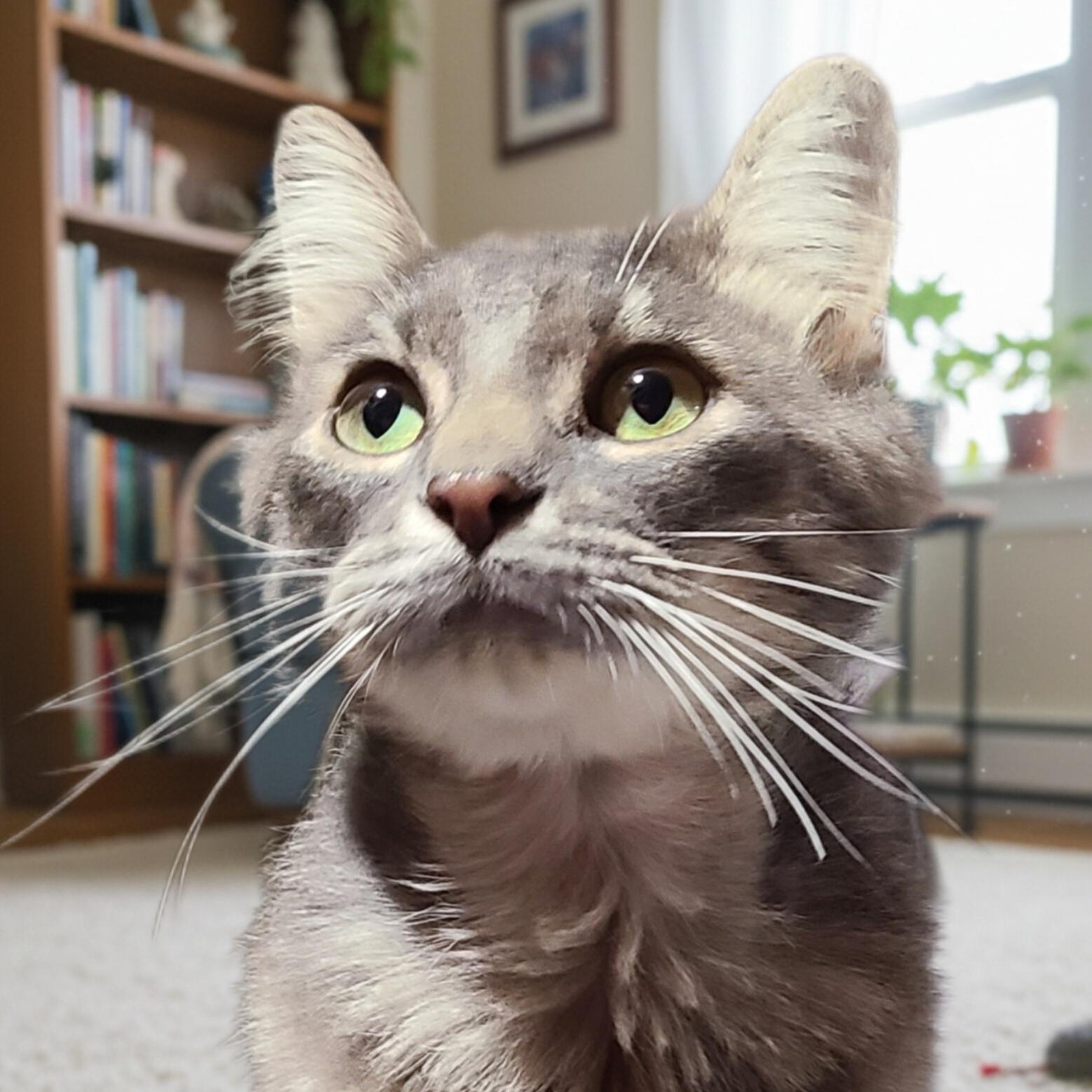 Sterling Asher, Adoptable, Young Male Domestic Medium Hair.