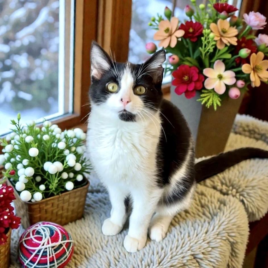 Enlarge Flan, a ADOPTABLE Domestic Short Hair in Perry, IA image 2/5