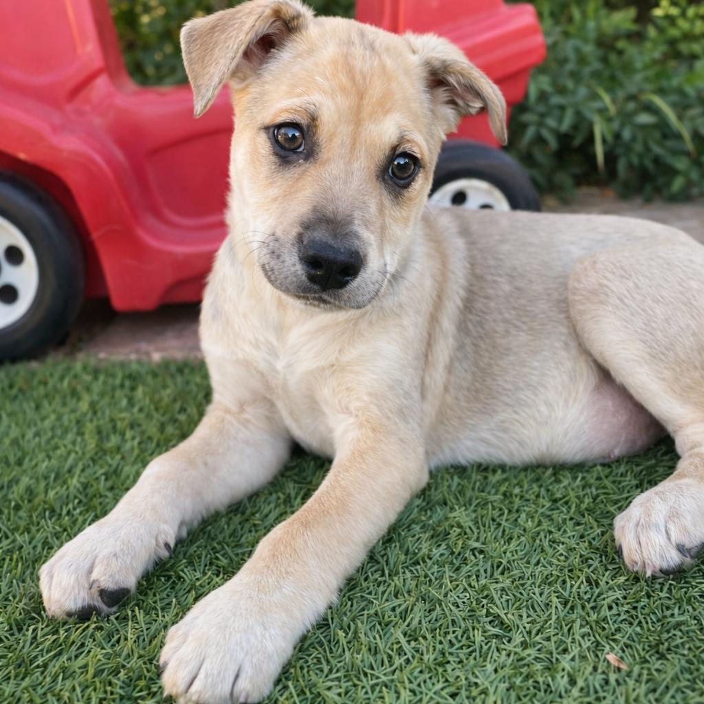 Chip, Adoptable, Puppy Male Black Labrador Retriever & Mixed Breed.