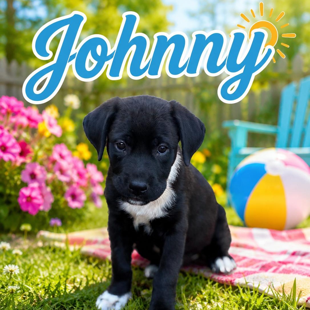 Johhny, ADOPTABLE, Puppy Male Labrador Retriever.