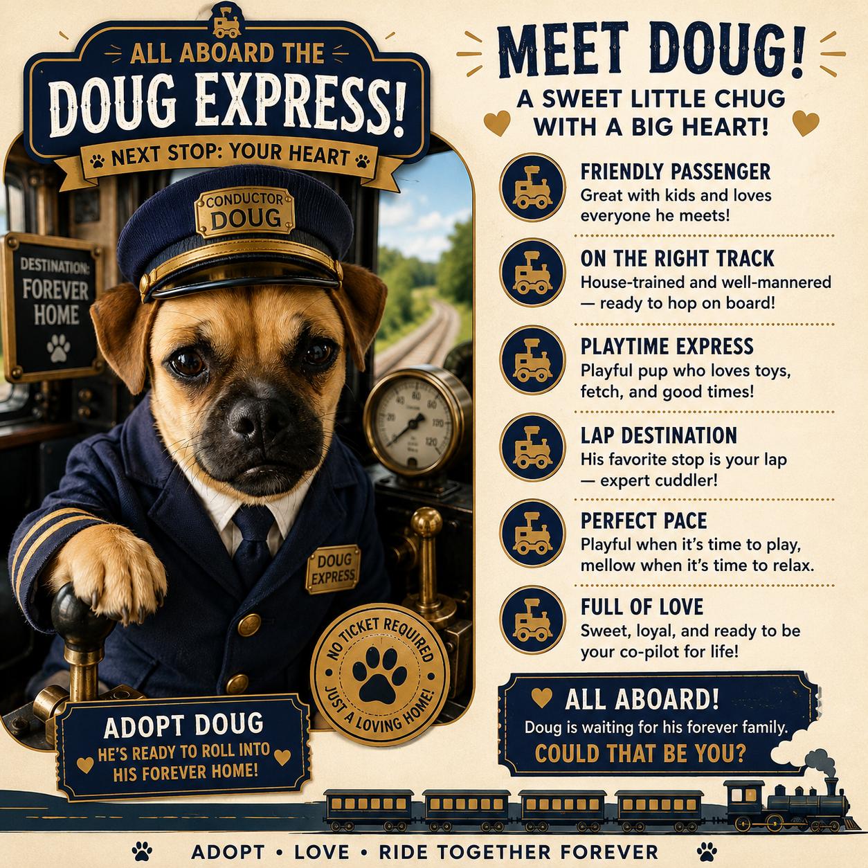 Doug Chug, a Adoptable mixed breed in Valrico, FL image 3/3