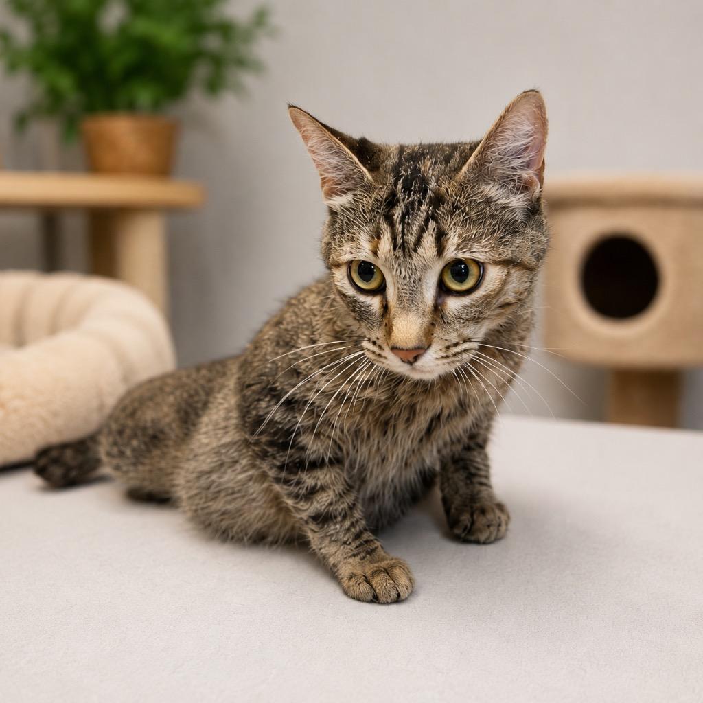Amelia, Adoptable, Young Female Domestic Long Hair.