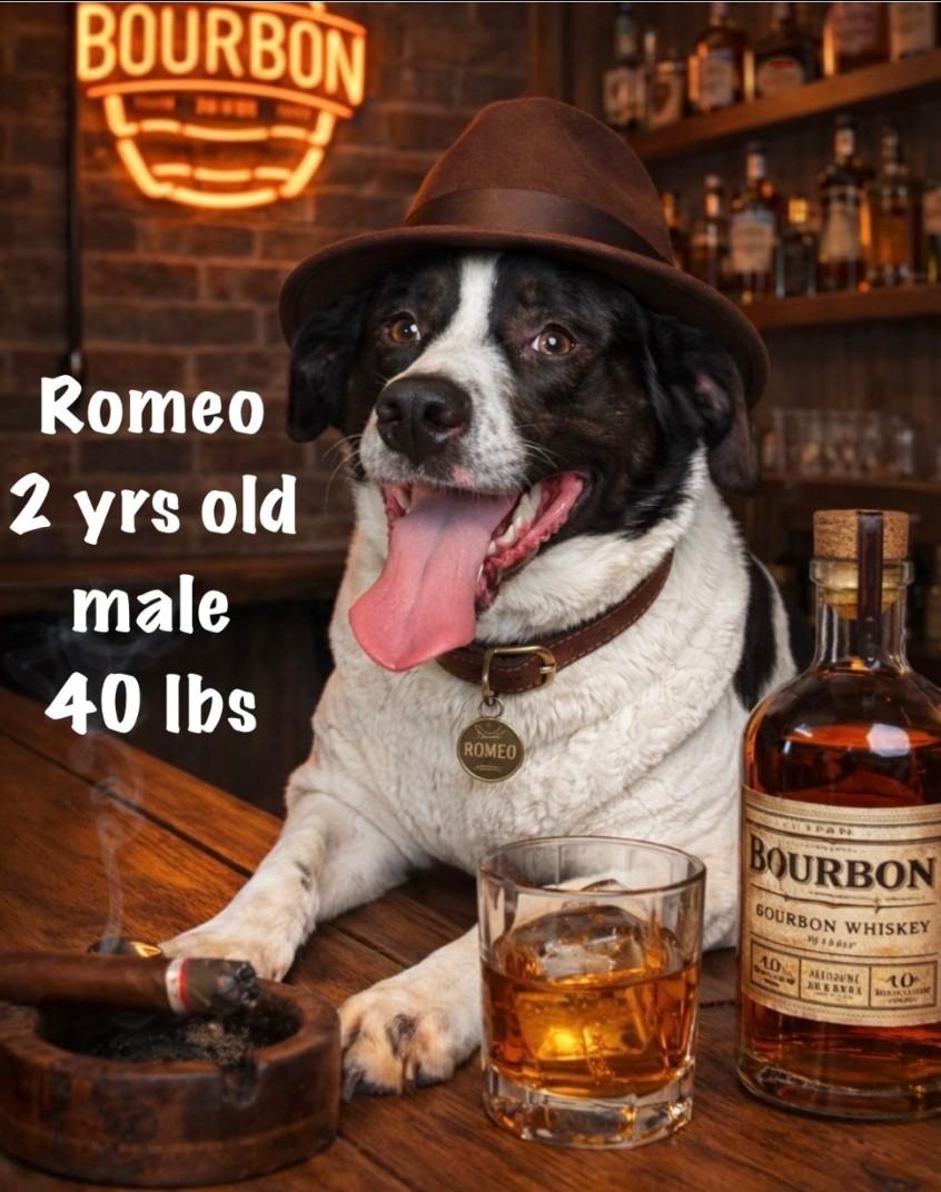 Enlarge Romeo, a ADOPTABLE mixed breed in CHURCHVILLE, NY image 1/1