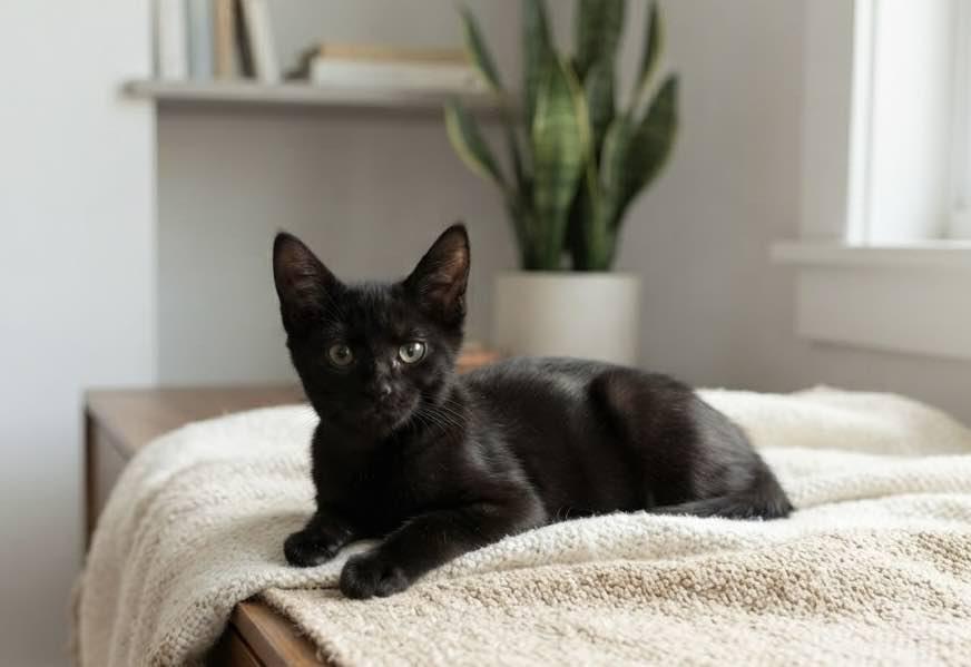 Jerry, adoptable, Kitten Female Domestic Long Hair.