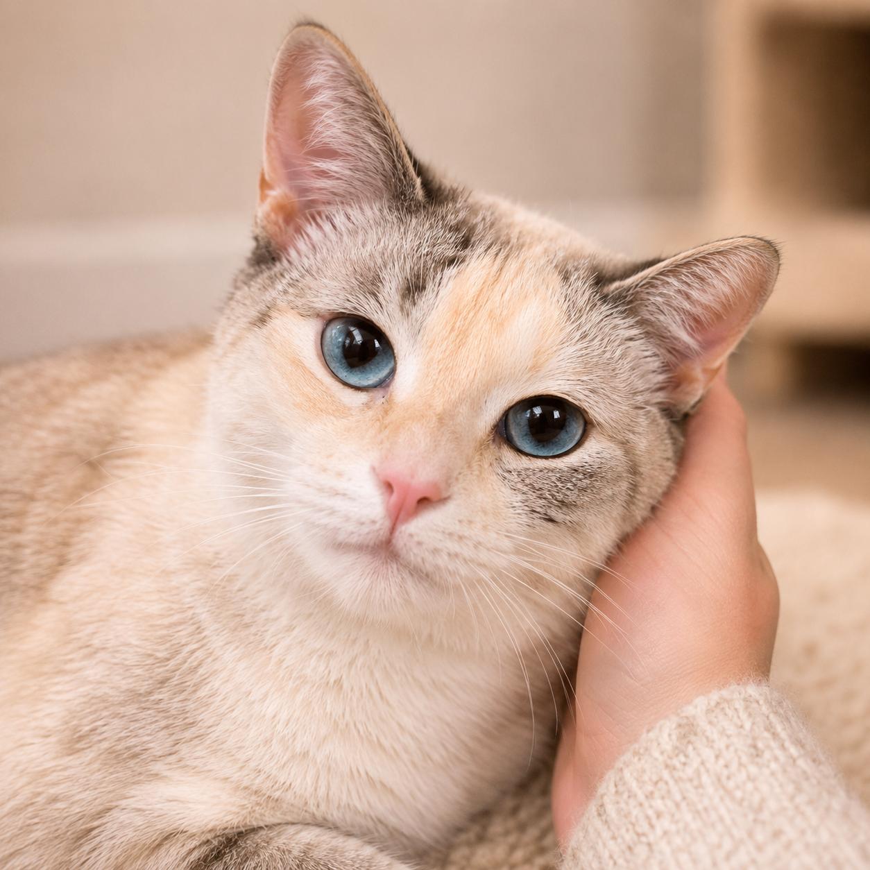 Kira, Adoptable, Young Female Siamese & Domestic Short Hair.