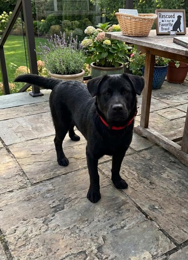 Enlarge **CARLSON**, a Adoptable Black Labrador Retriever in North Prairie, WI image 2/2