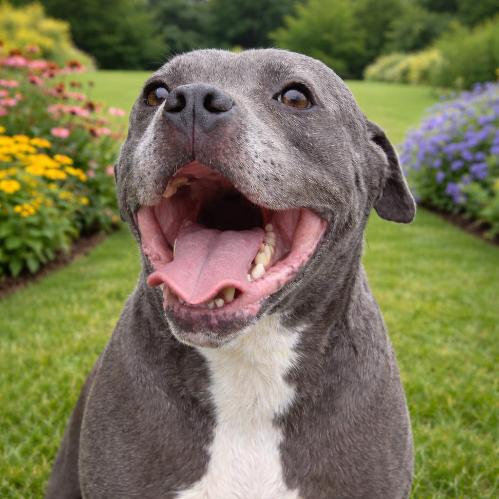 Batman, Adoptable, Adult Male Staffordshire Bull Terrier.