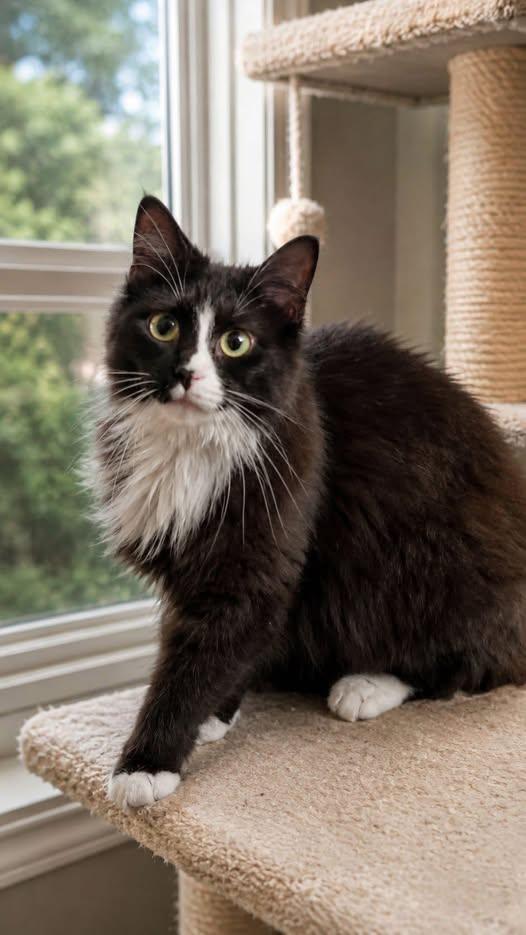 Enlarge Sylvie, a ADOPTABLE Domestic Long Hair in Reading, PA image 1/1
