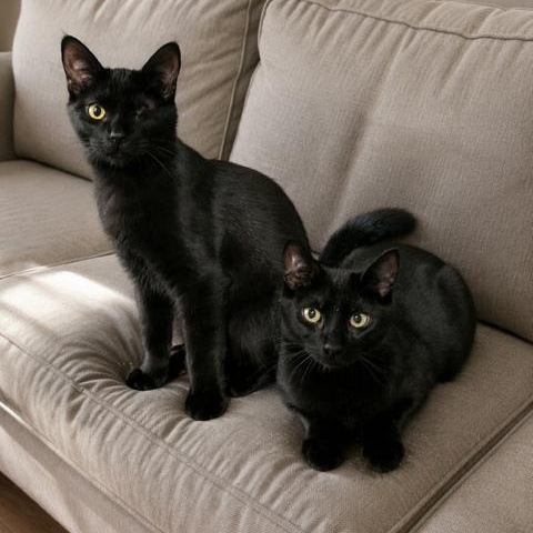 Morris & Monte, Adoptable, Young Male Domestic Short Hair.