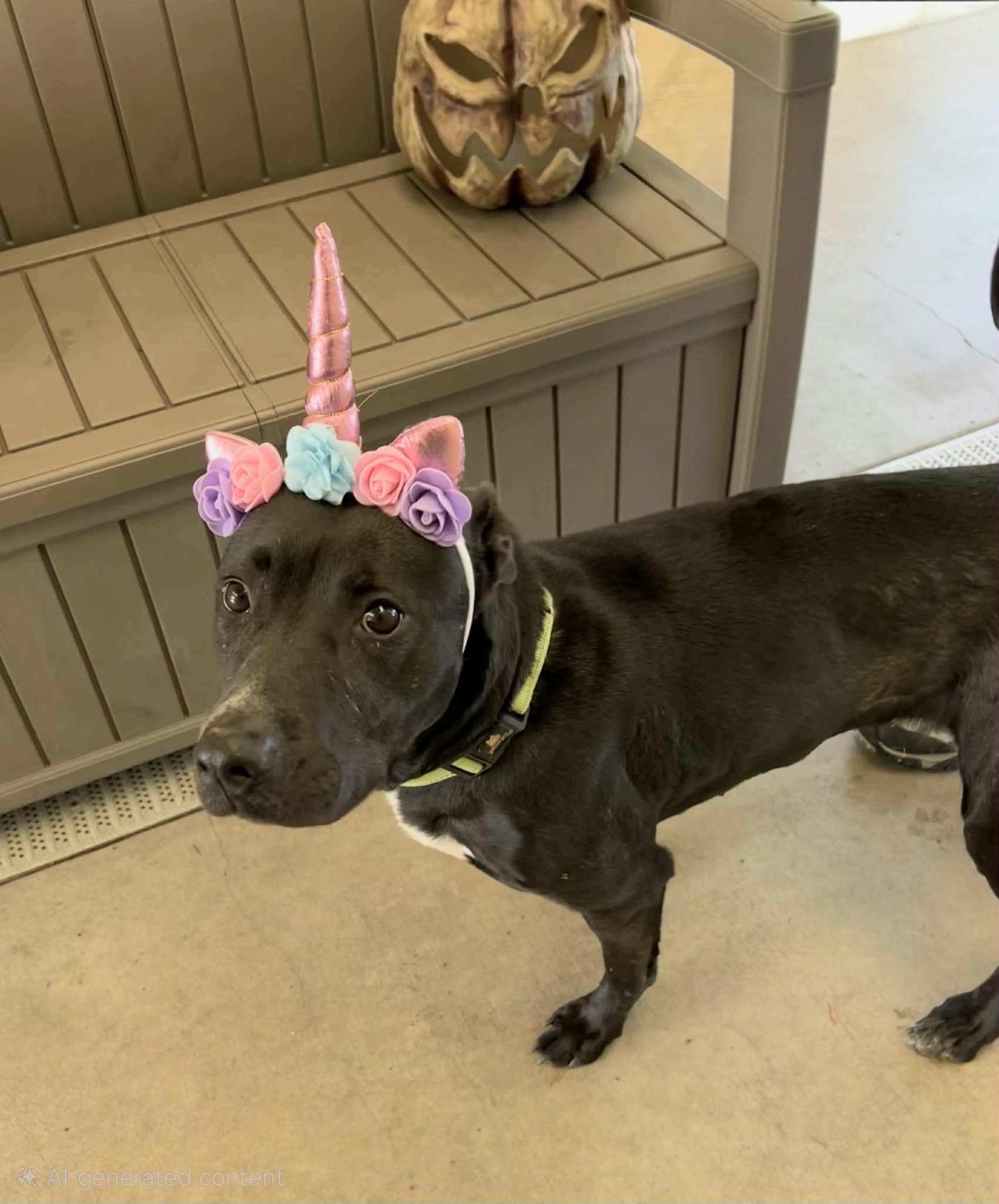 Barbie, a Adoptable Black Labrador Retriever in Phoenix, OR image 1/8