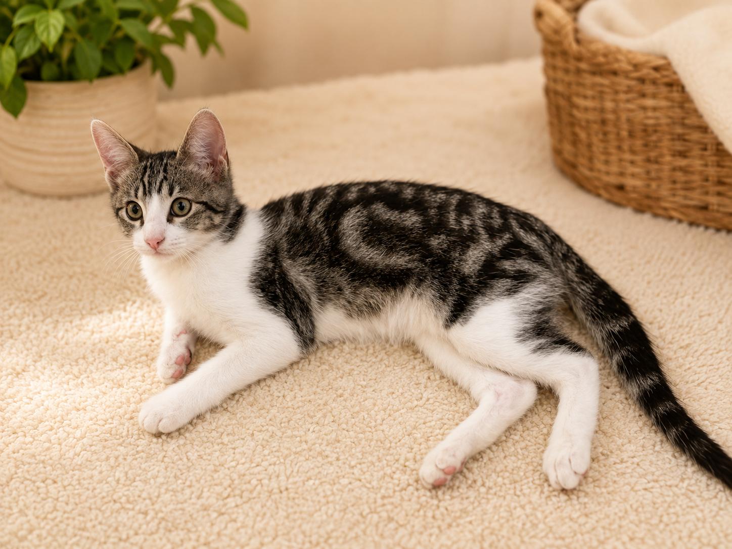 Taco Loco, ADOPTABLE, Kitten Male Tabby.