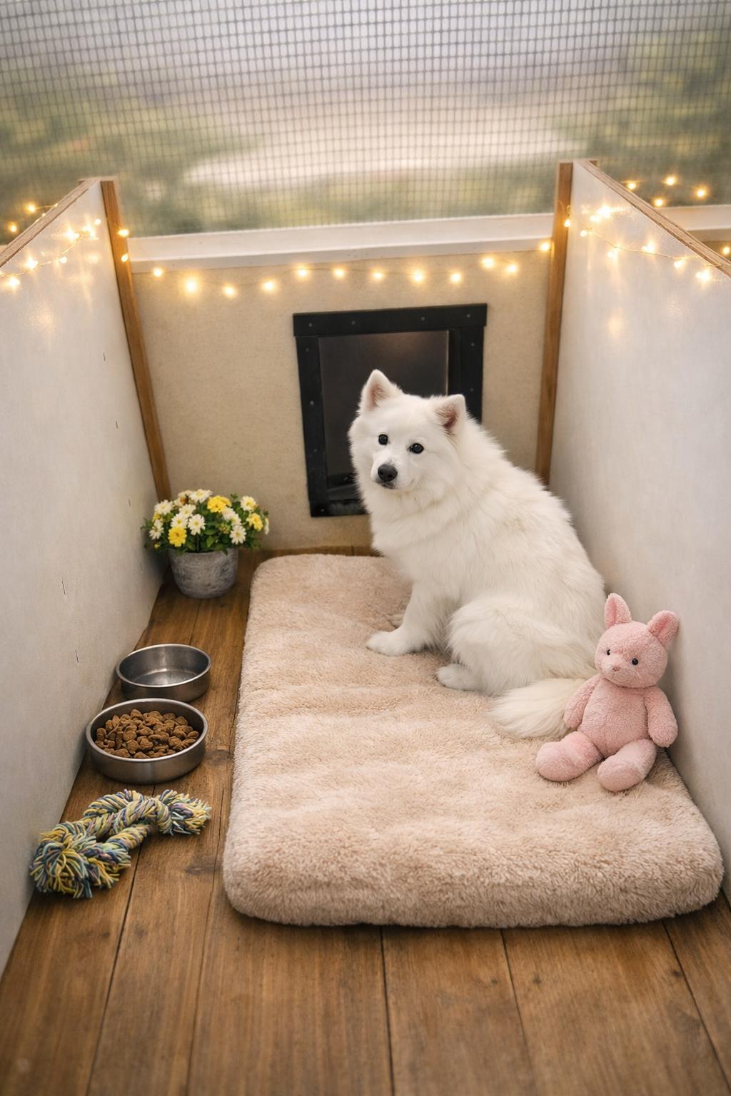 Jessica, adopted, Senior Female Samoyed.