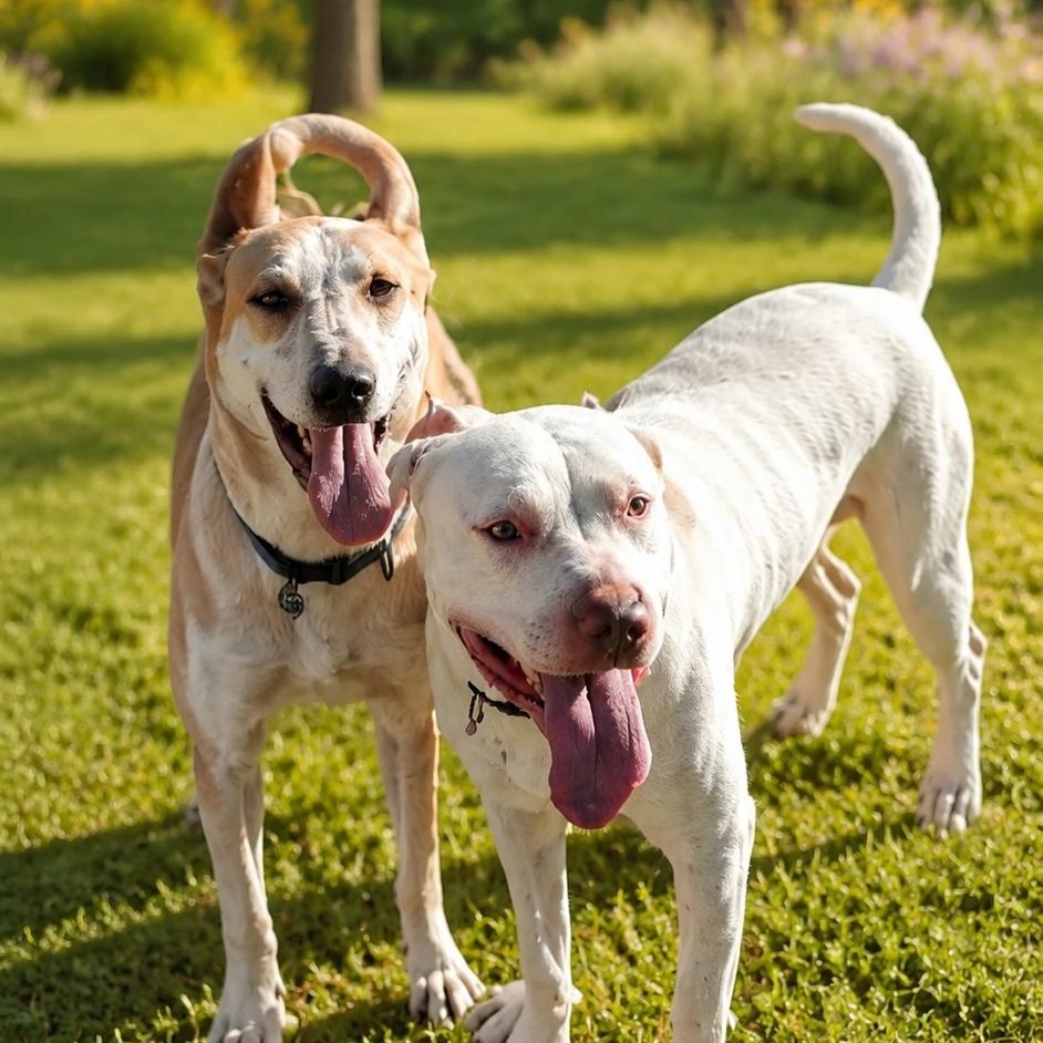 Bodie (deaf), Adoptable, Adult Male Pit Bull Terrier.