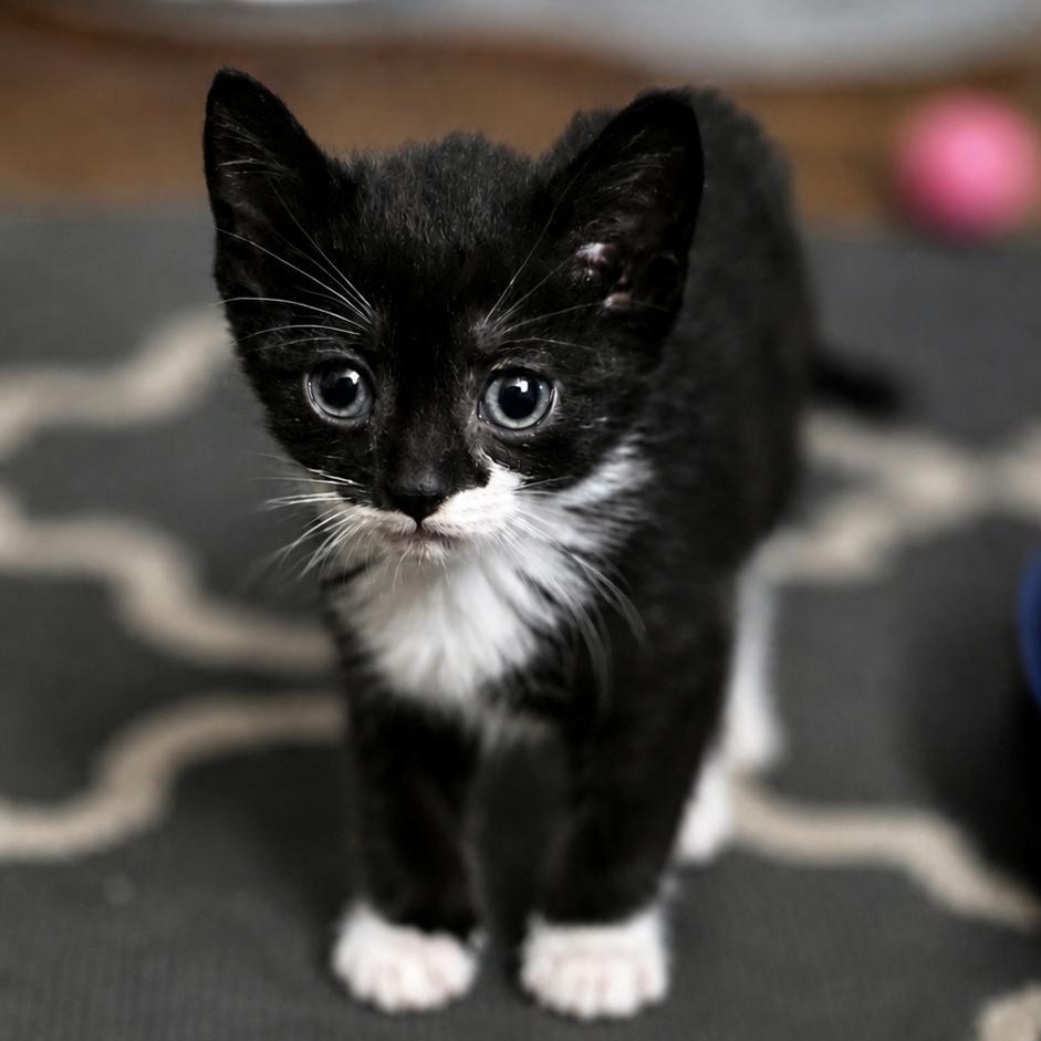 Tinker, ADOPTABLE, Kitten Female Domestic Short Hair.