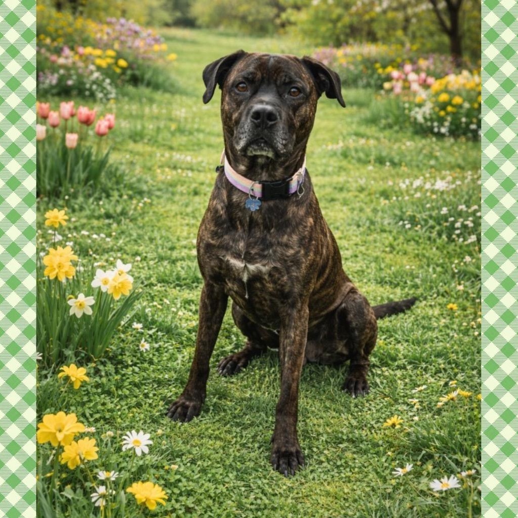 Mack, ADOPTABLE, Senior Male Pit Bull Terrier.