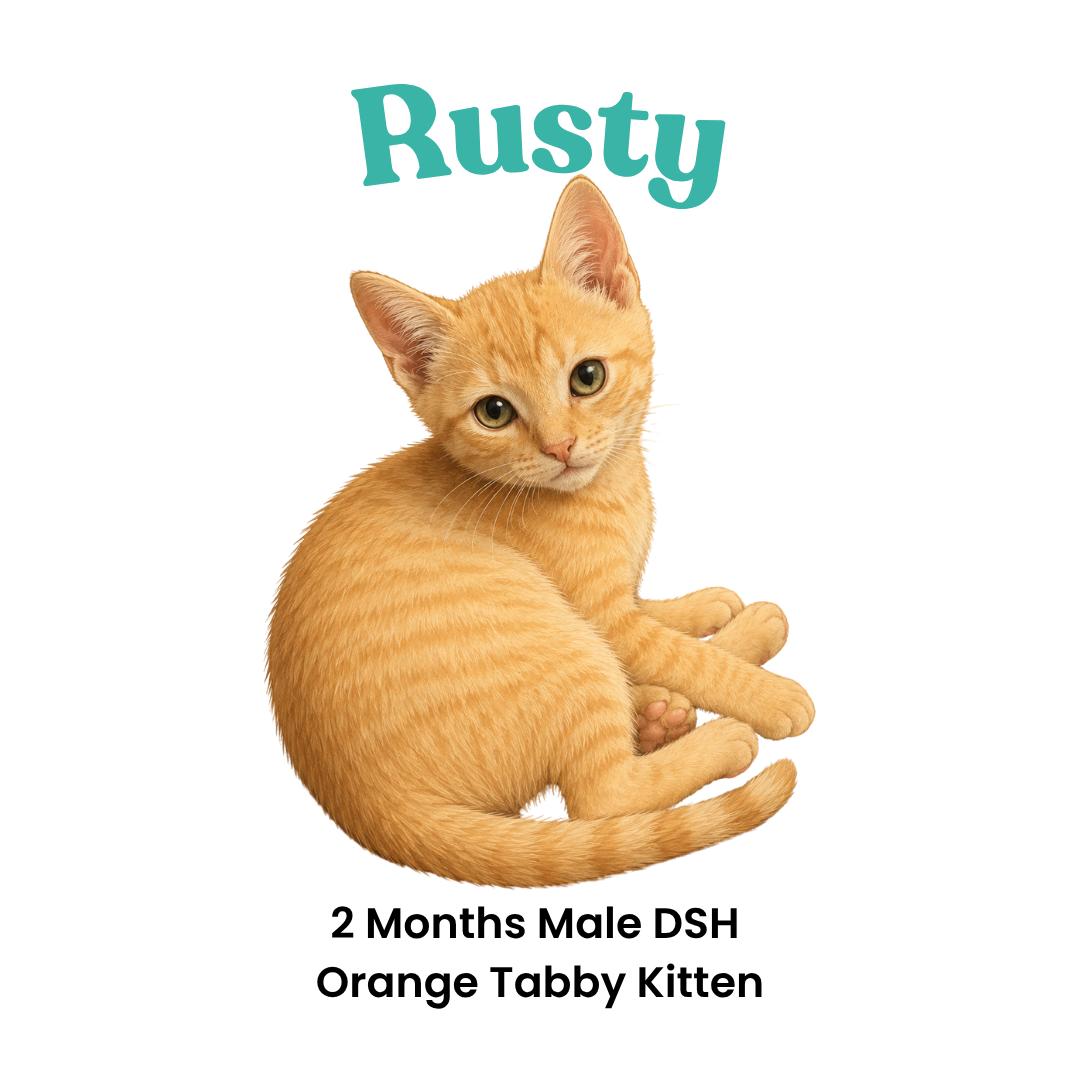 Enlarge Rusty, a Adoptable mixed breed in Houston, TX image 2/6