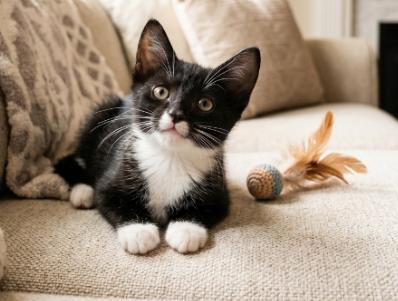 Flora, ADOPTABLE, Kitten Female American Shorthair.