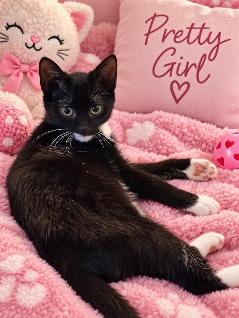 Sylvie, Adoptable, Kitten Female Domestic Short Hair.