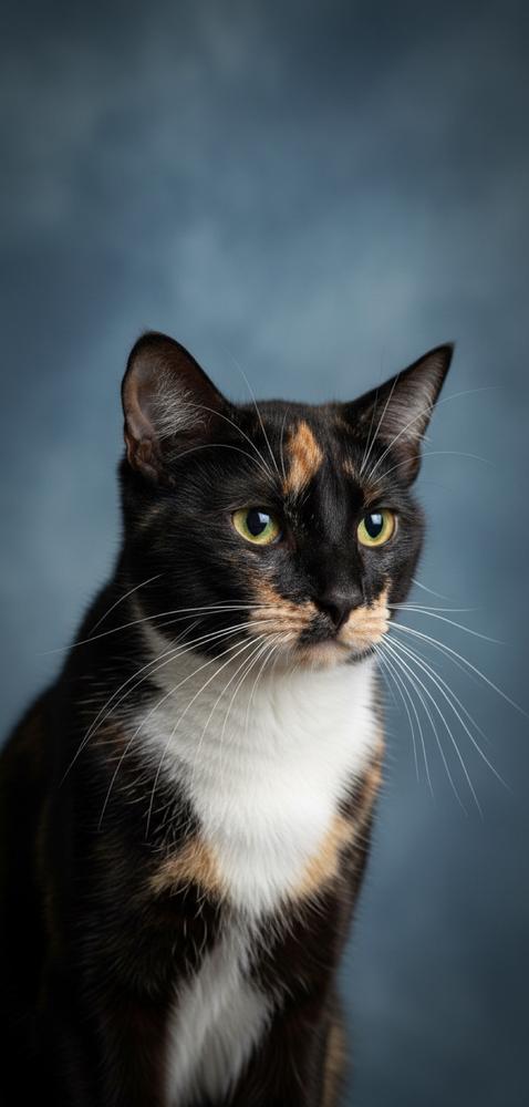 Mosaic (Artsy Fartsy Bunch), Adoptable, Young Female Domestic Short Hair.