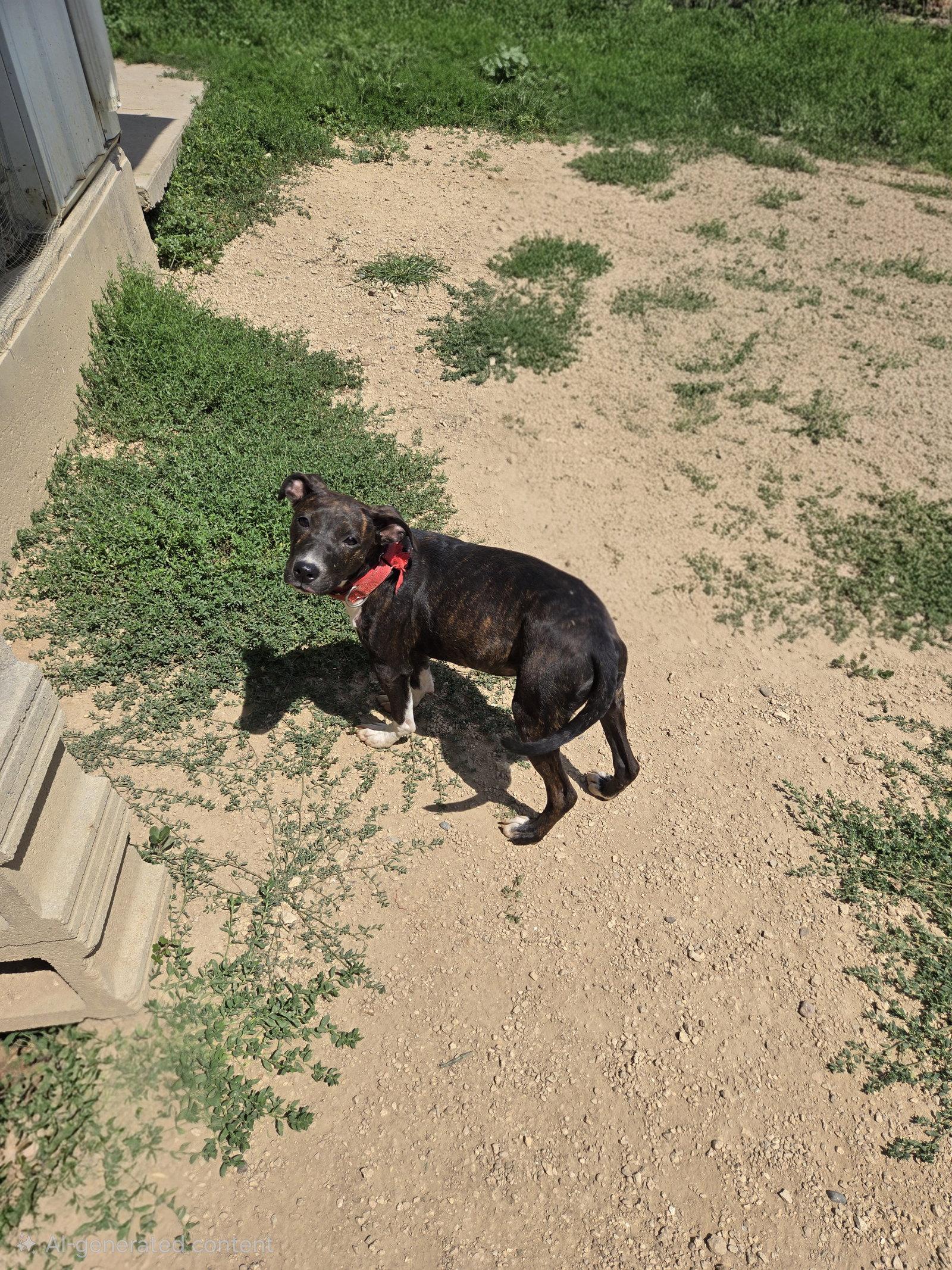 Saylor, Adopted, Young Female Mixed Breed.