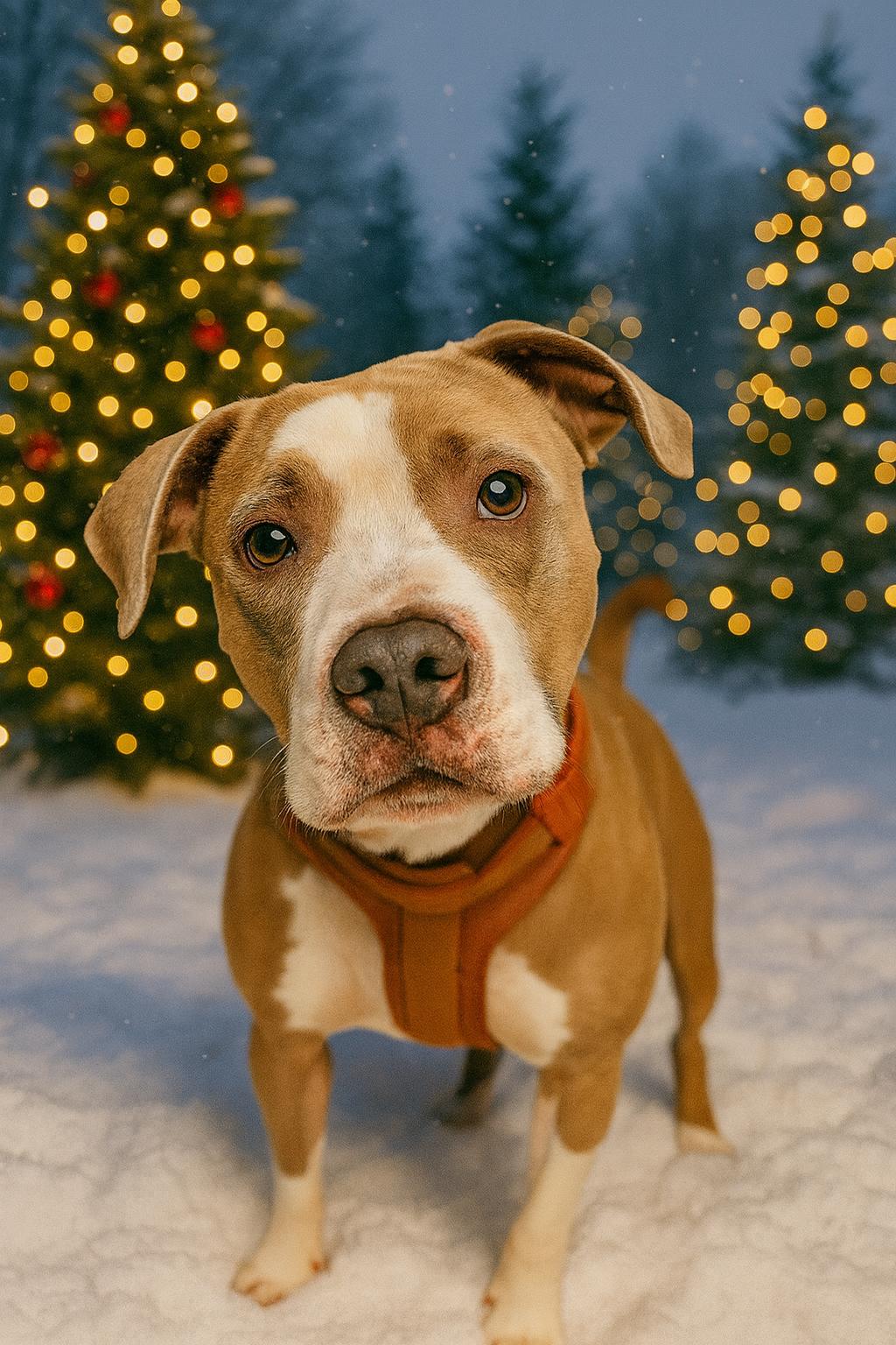 Butterbean, Adoptable, Young Male Pit Bull Terrier.