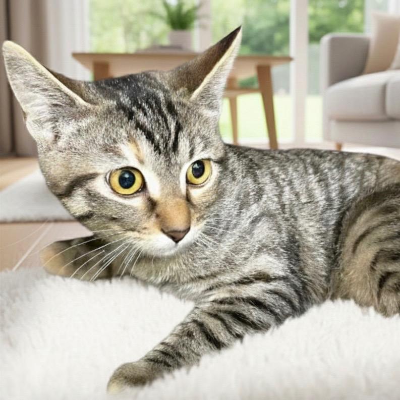 Cuddles, Adoptable, Young Female Domestic Short Hair.