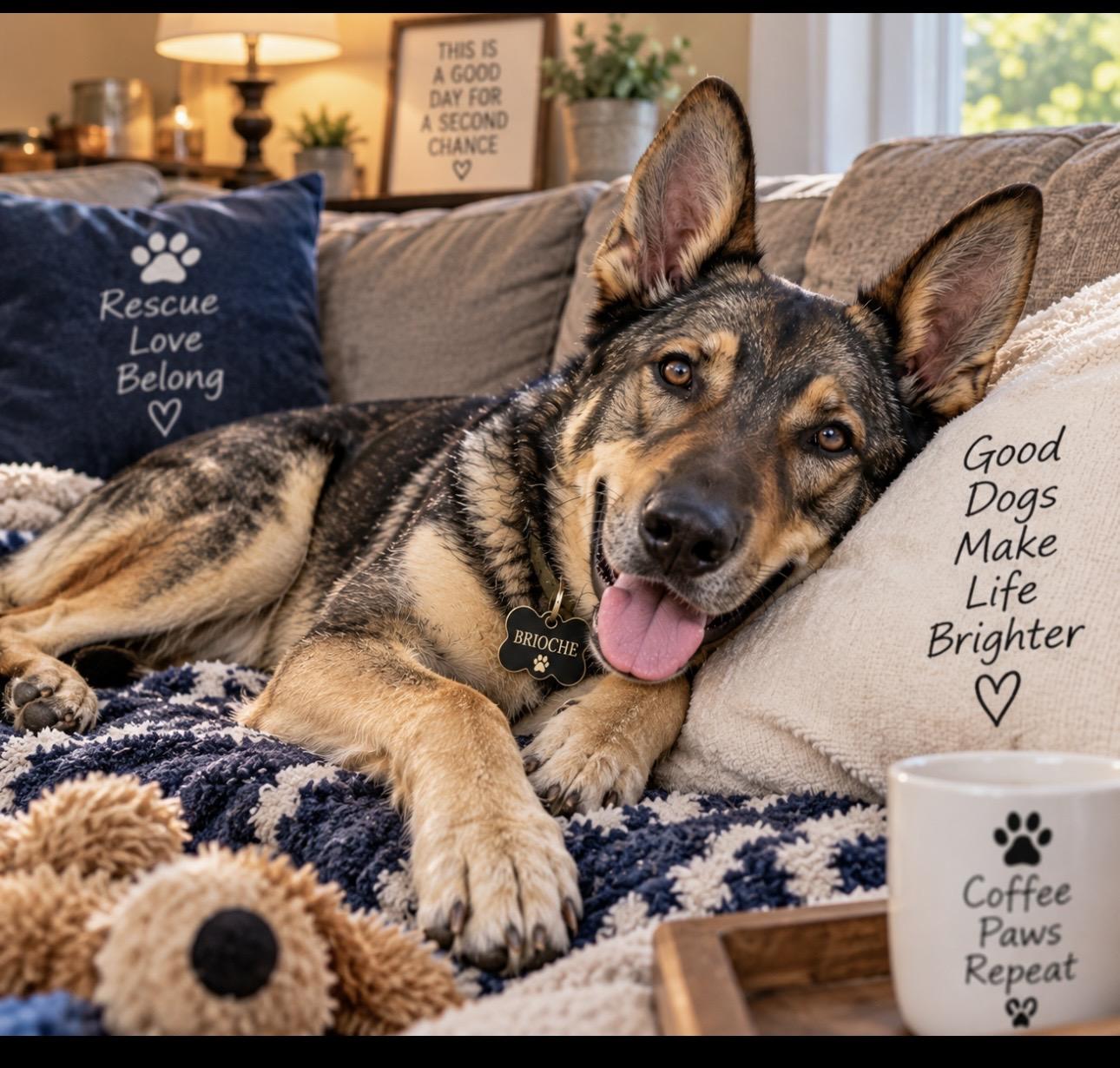 Enlarge Brioche, a Adoptable German Shepherd Dog in CUMMING, GA image 2/5