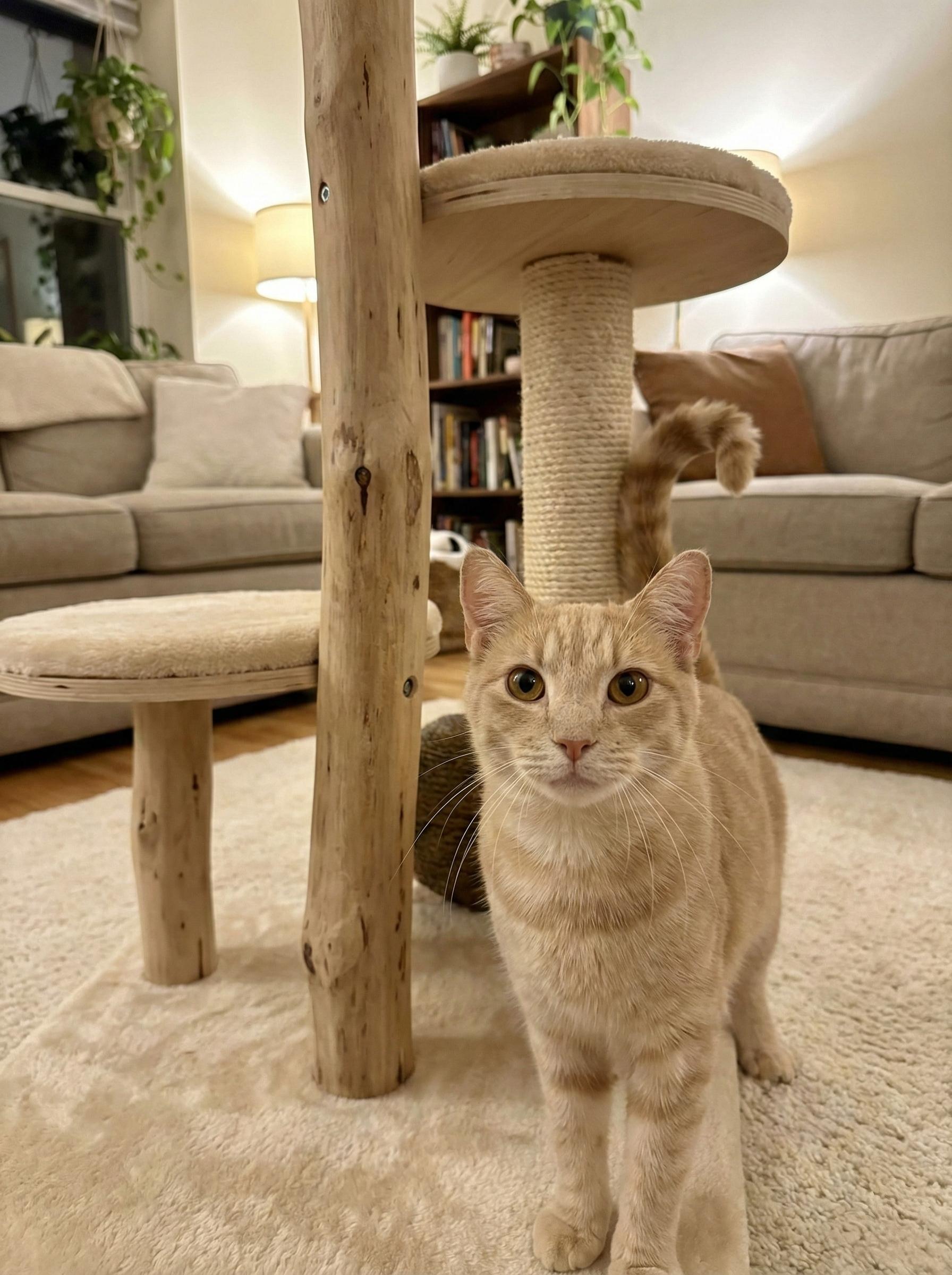 Ferris, adoptable, Adult Male Tabby.