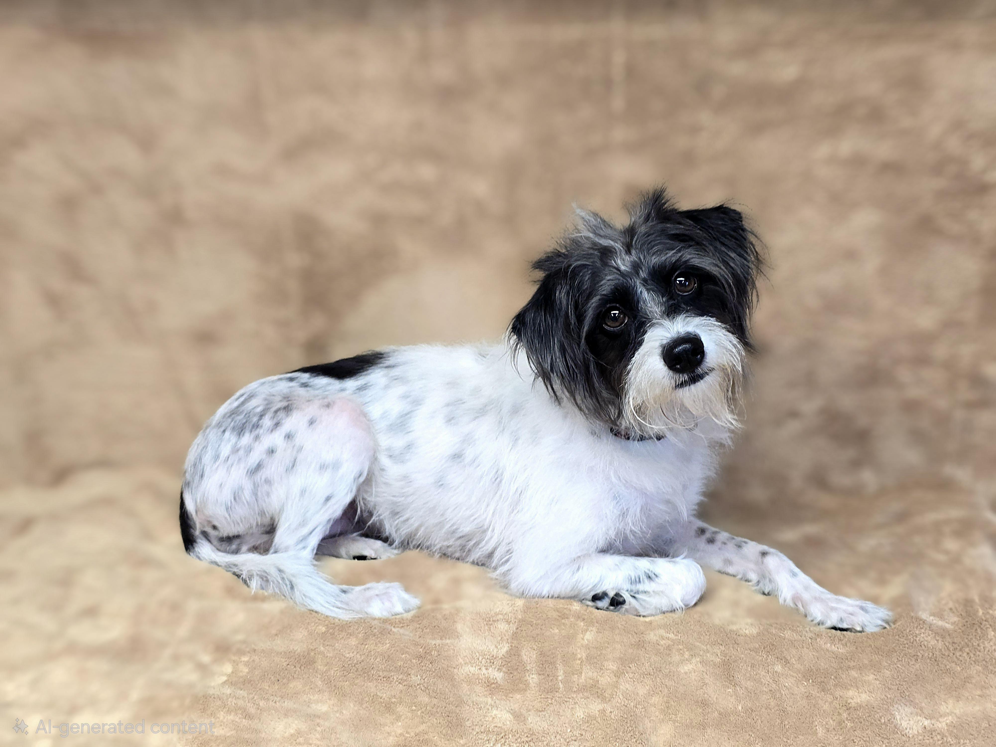 Lady, Adopted, Adult Female Shih Tzu & Mixed Breed.