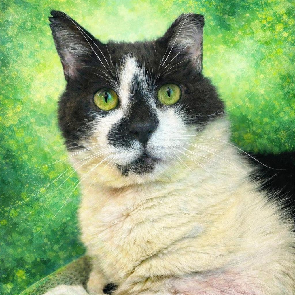 Enlarge Meepers (Saved by love, living for it), a ADOPTABLE Domestic Short Hair in Decatur, GA image 3/6