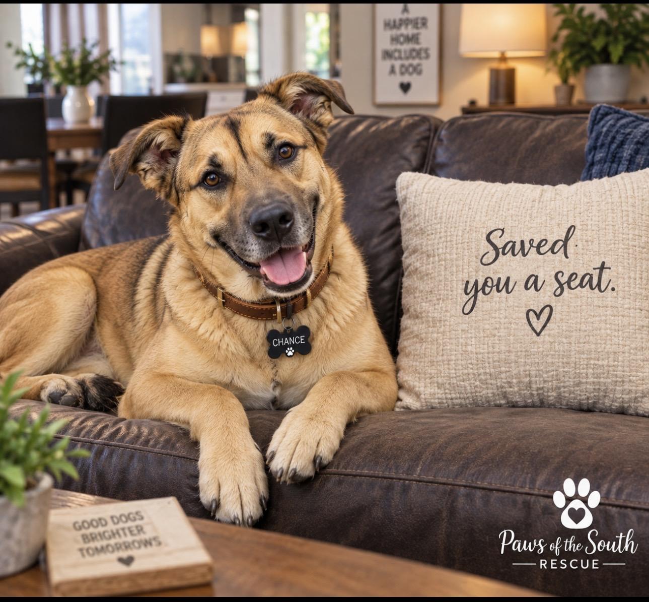 Enlarge Chance, a Adoptable mixed breed in CUMMING, GA image 4/5