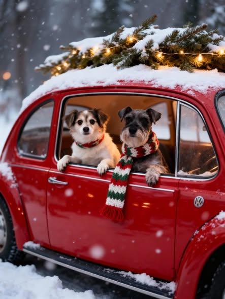 Bodi and Abigale, Adoptable, Senior Male Papillon & Schnauzer.