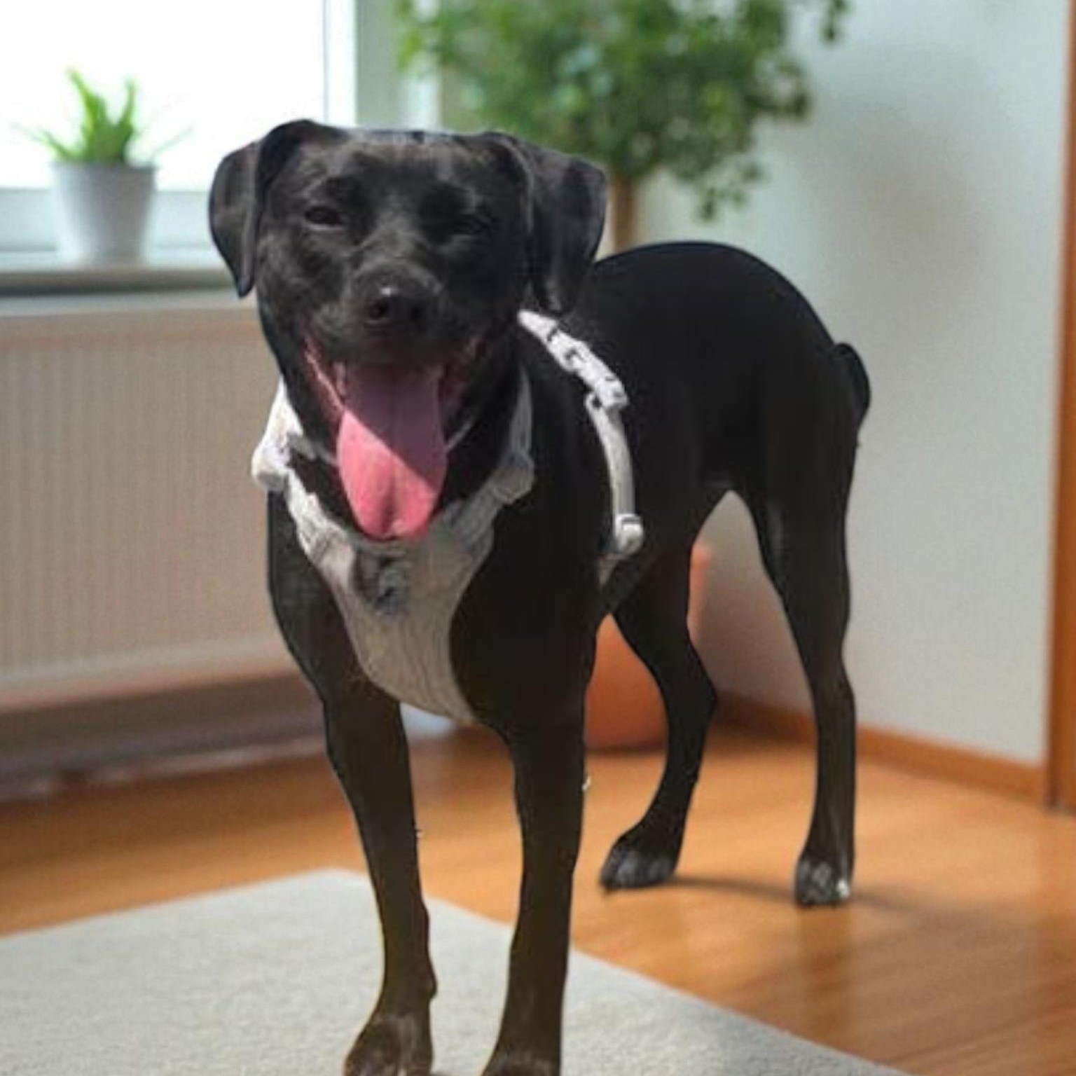 Mia, Young Female Black Labrador Retriever