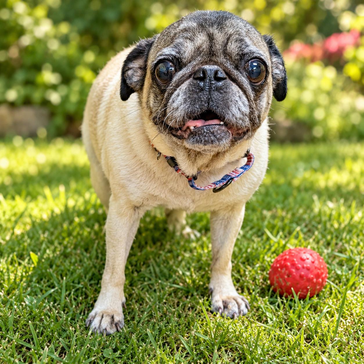 Milly, Adoptable, Adult Female Pug.