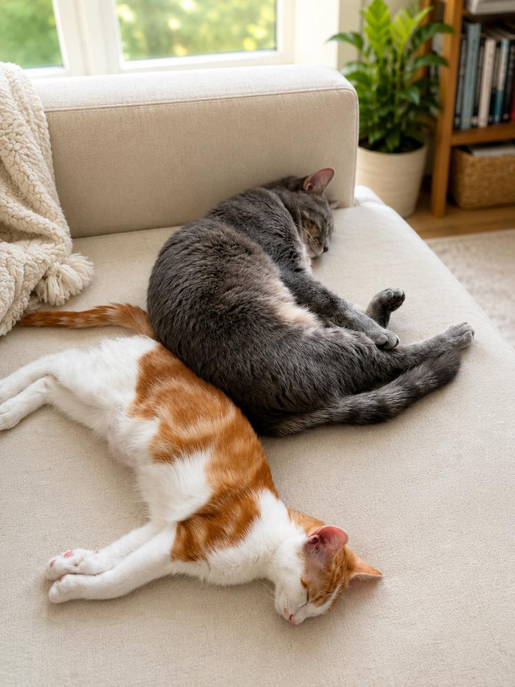 Enlarge Luna and Coco, a Adoptable American Shorthair in Westwood, NJ image 2/5
