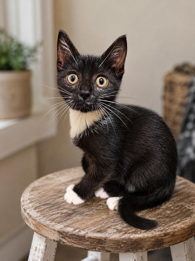 Enlarge Oreo, a Adoptable Domestic Short Hair in Pulaski, TN image 1/1