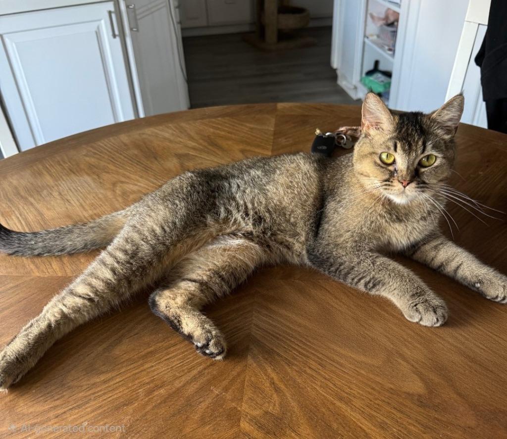 Dalia, Adopted, Young Female Scottish Fold.