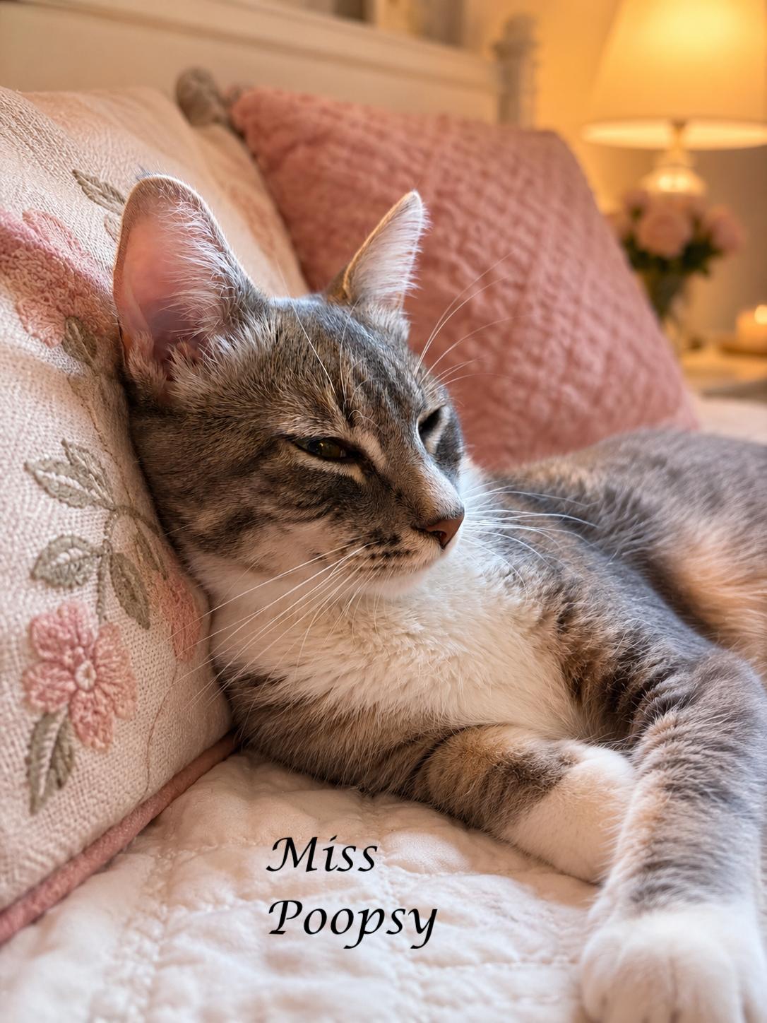 MISS POOPSY-DOO, a ADOPTABLE Tabby in Monrovia, CA image 2/3