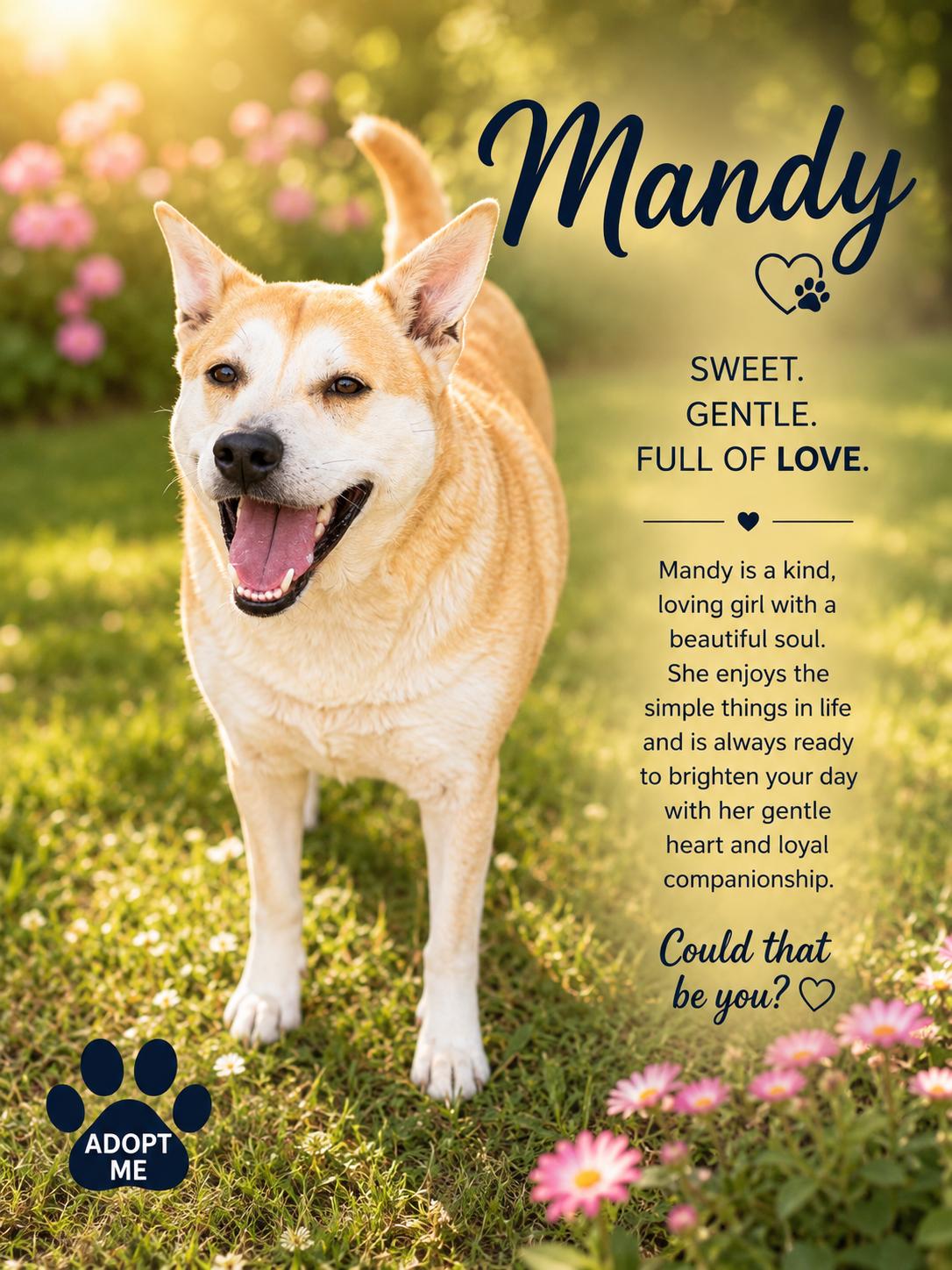 Enlarge Mandy, a Adoptable Mixed Breed in Chatsworth, GA image 2/2