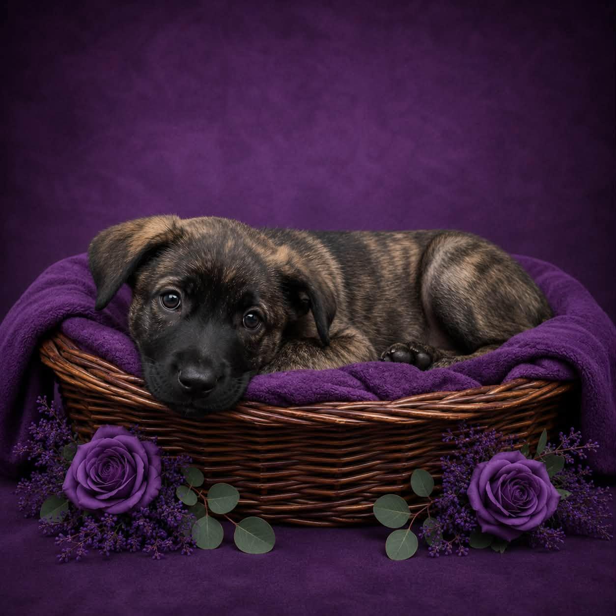 Aurora, Adopted, Young Female Shepherd.