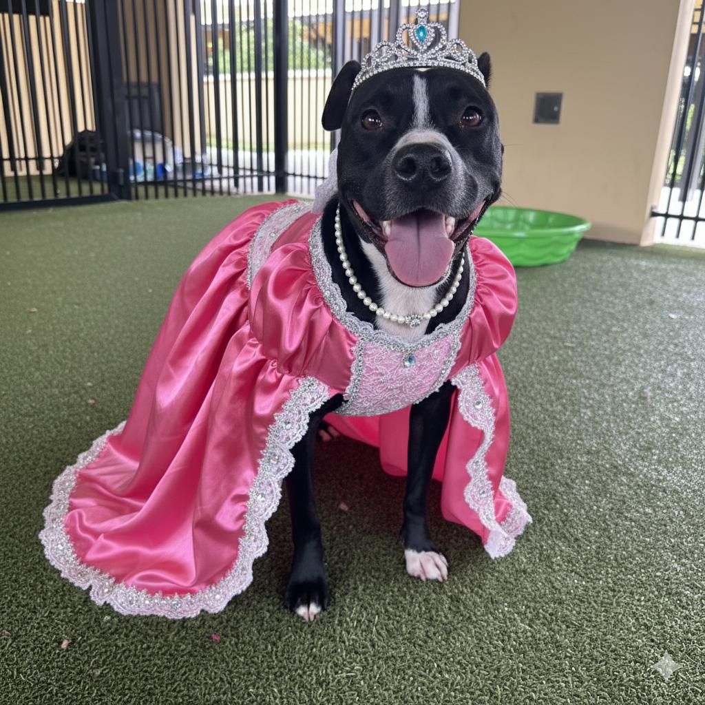 Daisy, Adoptable, Adult Female Black Labrador Retriever & Mixed Breed.