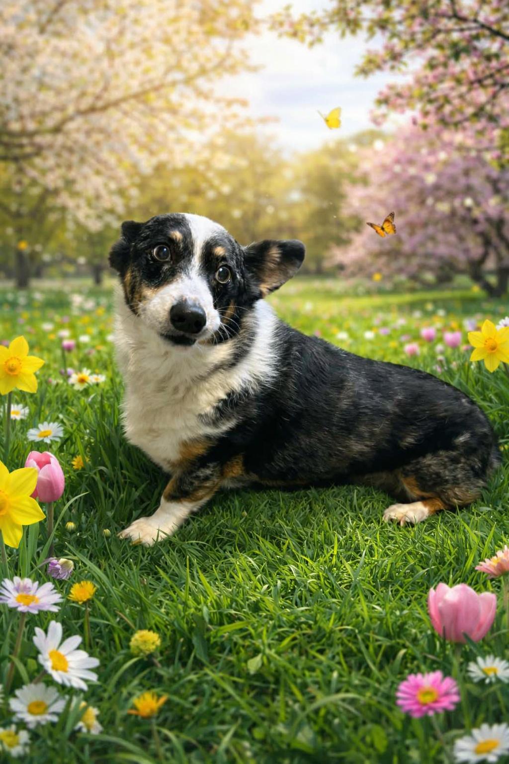 Stella, ADOPTABLE, Senior Female Corgi.