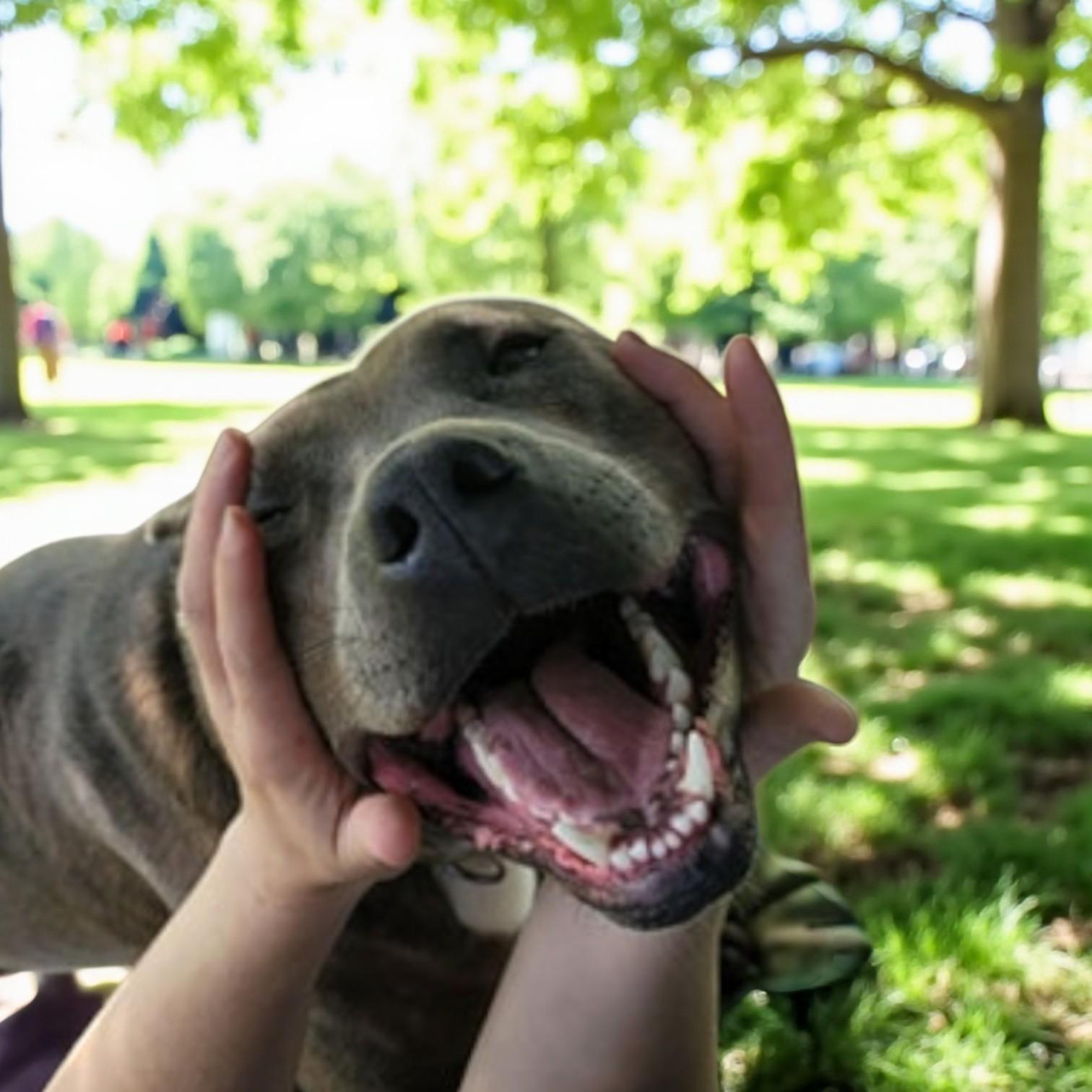 Hamlet, Adoptable, Adult Male Staffordshire Bull Terrier.