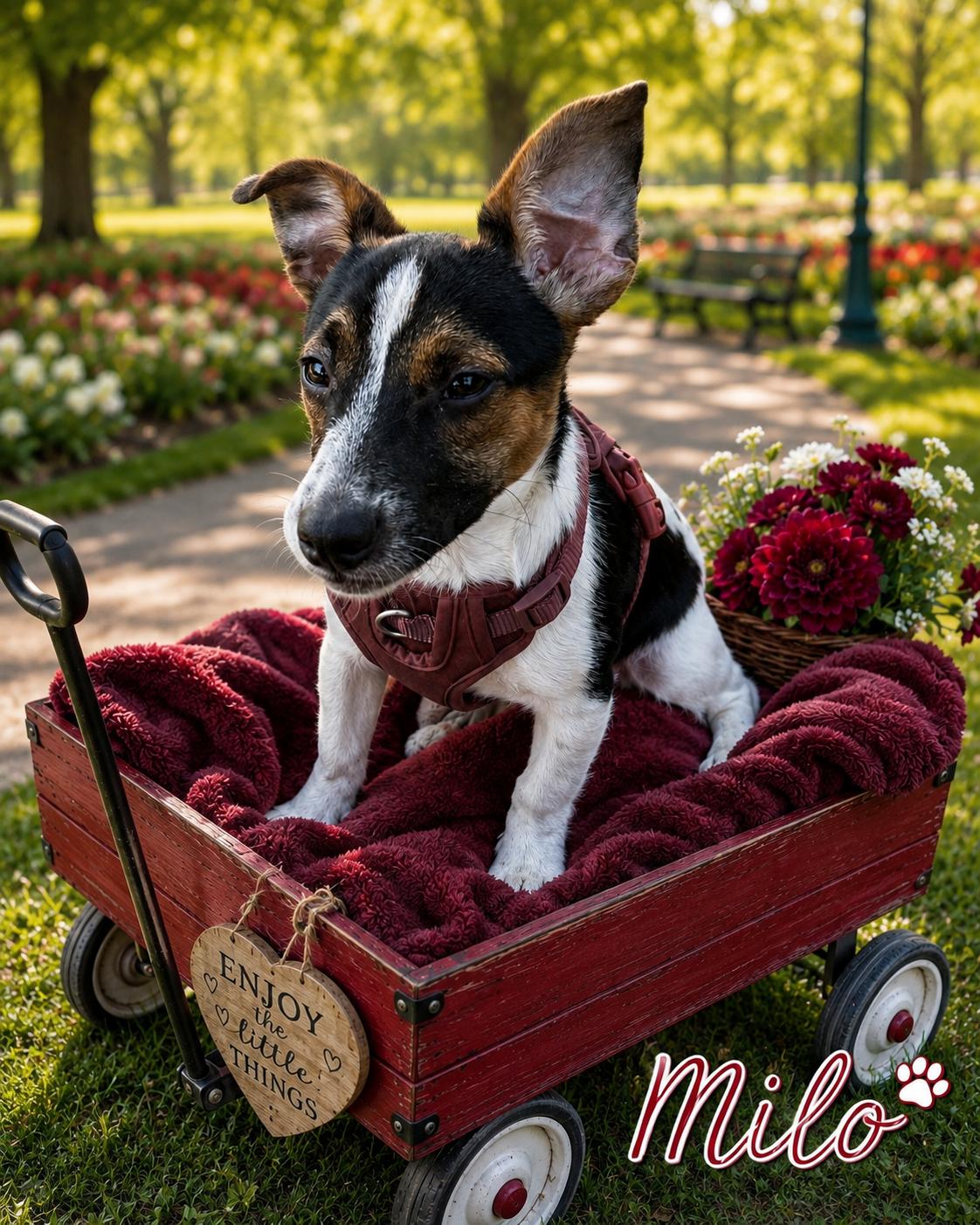 Milo - The Stunning Jack Russell, a ADOPTABLE Jack Russell Terrier in Rancho Cucamonga , CA image 1/5