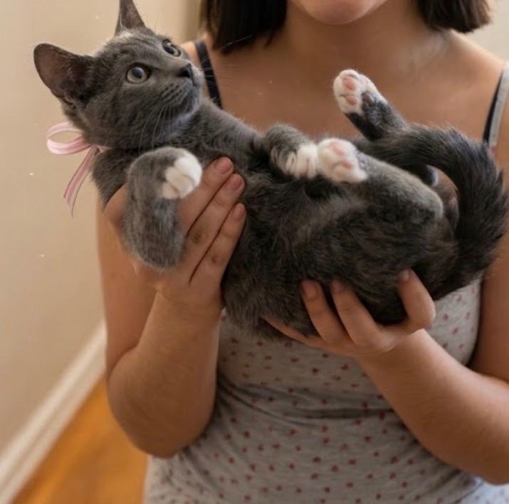 Enlarge Hertz (Bonded to Buzz), a Adoptable Domestic Short Hair in Long Island City, NY image 2/3