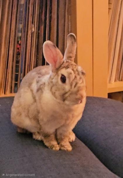 Enlarge Copito (Bisous), a Adoptable Rex in Montreal, QC image 2/3