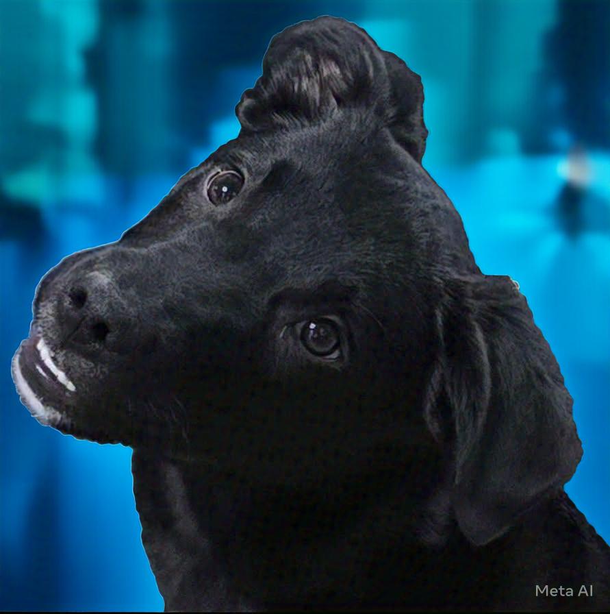Wilson, Adoptable, Young Male Black Labrador Retriever.