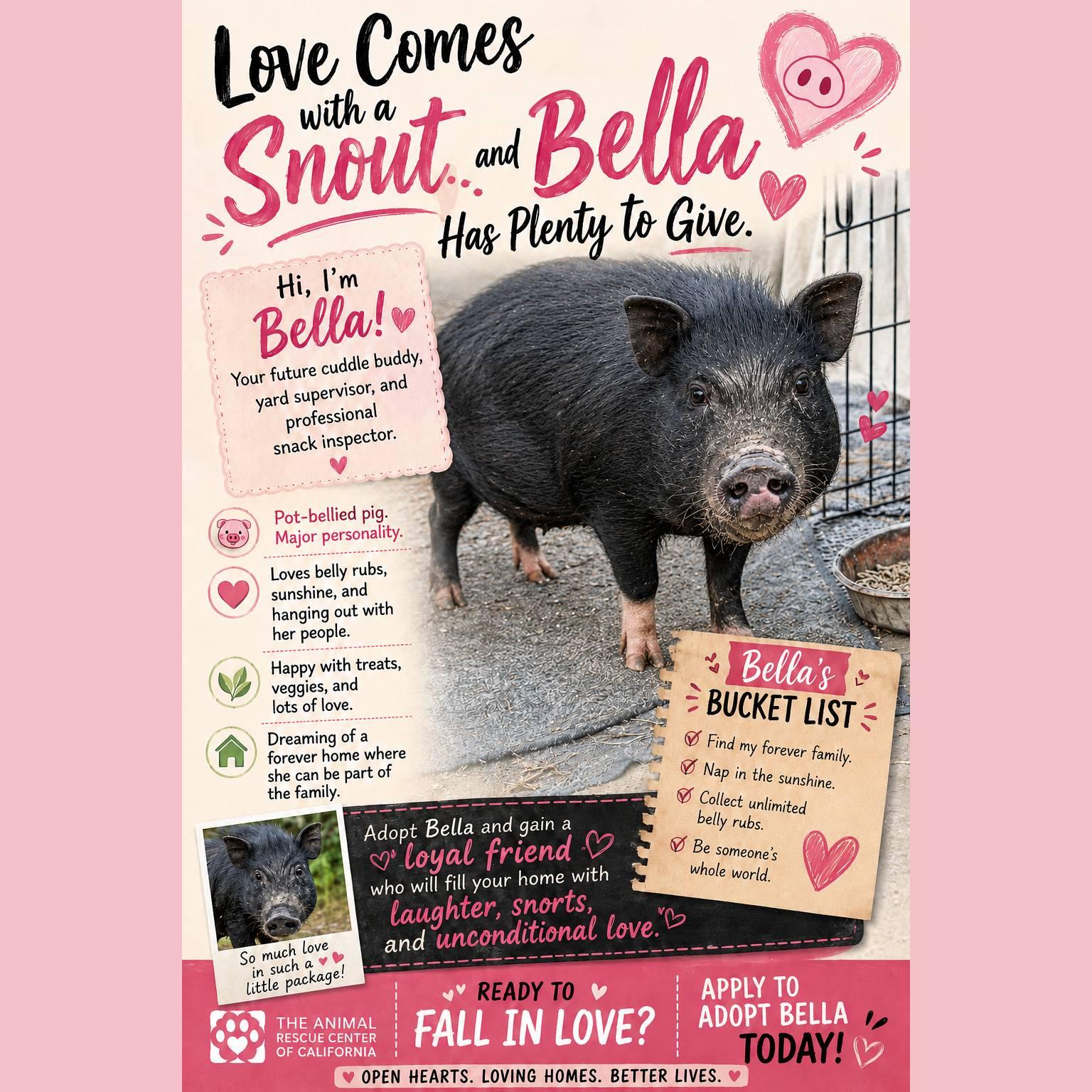Enlarge Bella, a ADOPTABLE mixed breed in Coachella, CA image 3/4