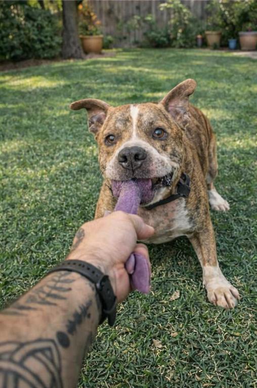 Enlarge Hammy, a Adoptable Pit Bull Terrier in Tigard, OR image 2/5