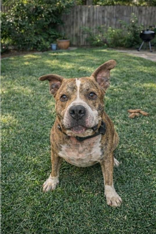 Enlarge Hammy, a Adoptable Pit Bull Terrier in Tigard, OR image 3/5